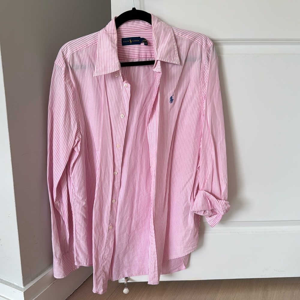 Polo Ralph Lauren pink button down
